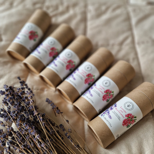 Lavender and Rose Geranium Bundle Pillowsprays