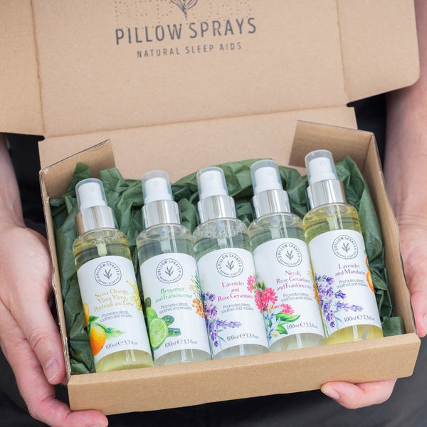 Pillow Sprays Sleep Better with Essential Oils Natural Sleep Aids