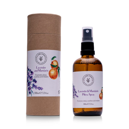 Lavender and Mandarin Pillow Spray