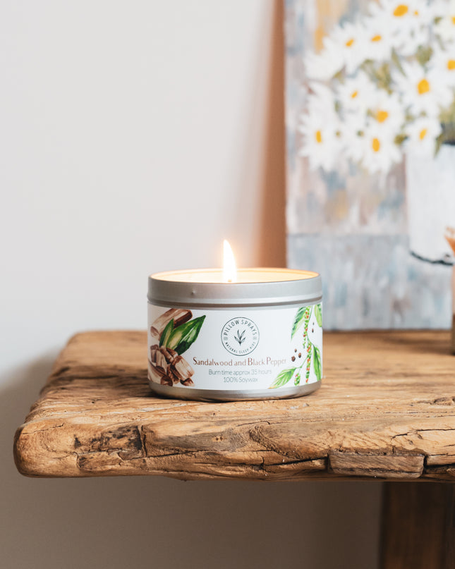 Sandalwood and Black Pepper Candle
