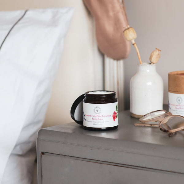 Sleep Balm Lavender and Rose Geranium Pillowsprays