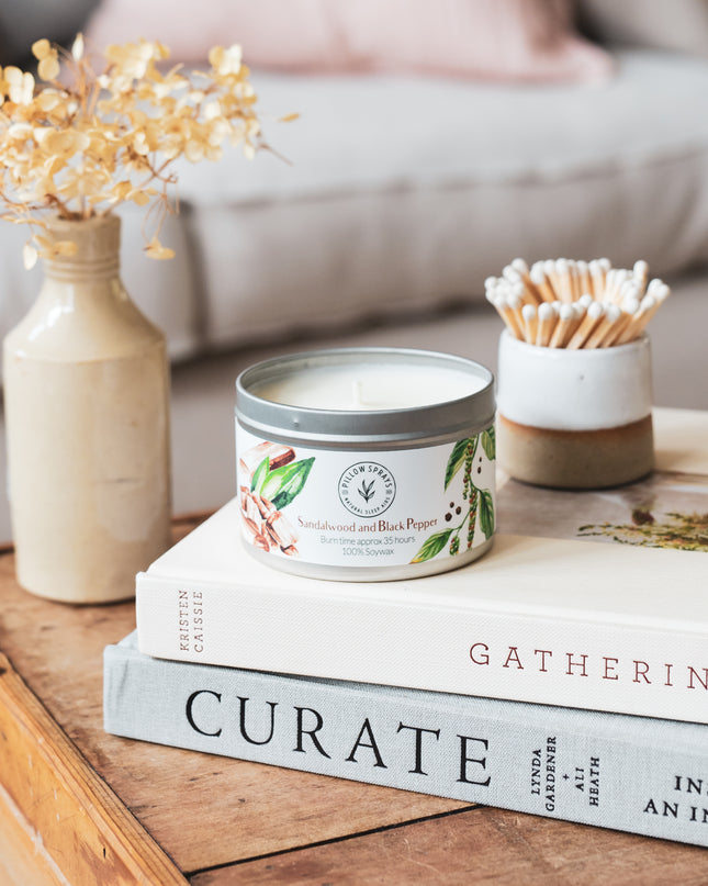 Sandalwood and Black Pepper Candle