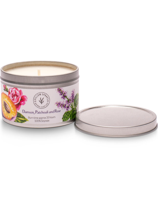 Damson, Patchouli and Rose Candle