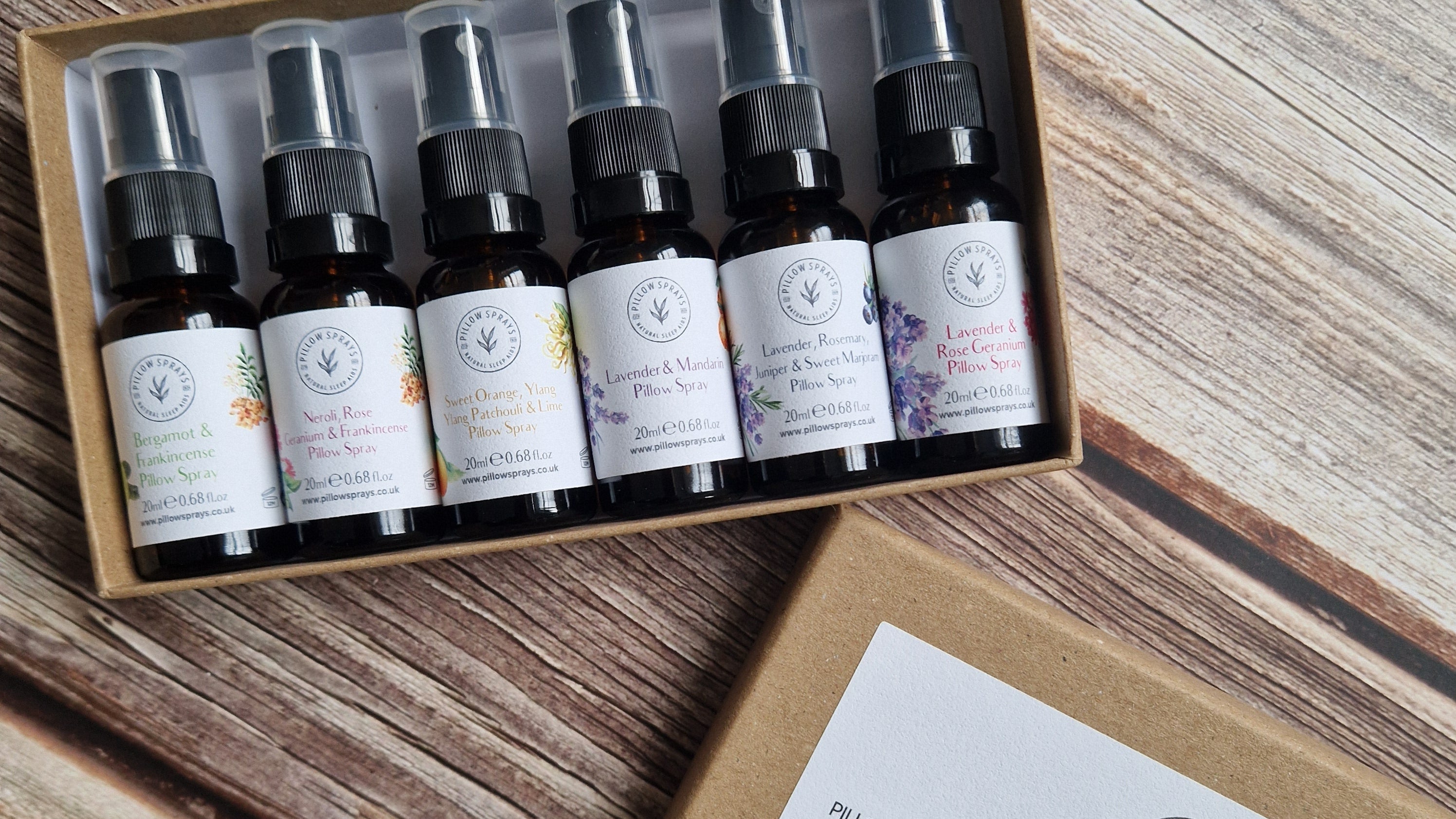 Discover Your Favourite Sleep Scent: Introducing Our Pillow Spray Discovery Set