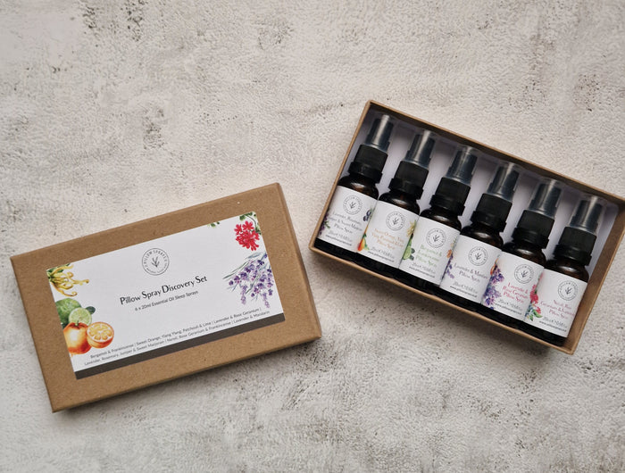 <h1><strong>PILLOW SPRAY DISCOVERY SET<br/>BACK IN STOCK</strong></h1>