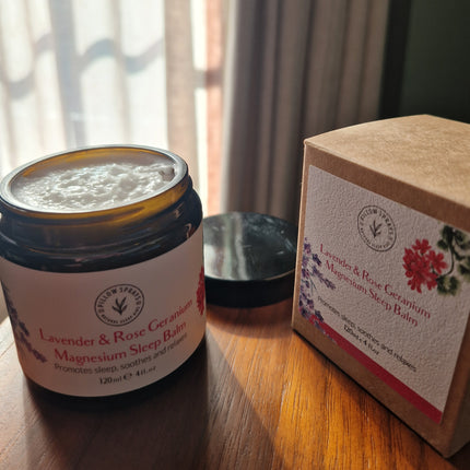 Magnesium Sleep Balm - Lavender and Rose Geranium