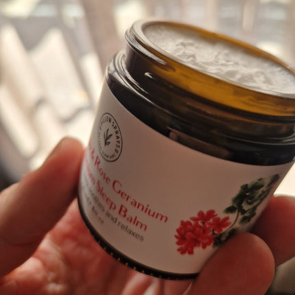Magnesium Sleep Balm - Lavender and Rose Geranium