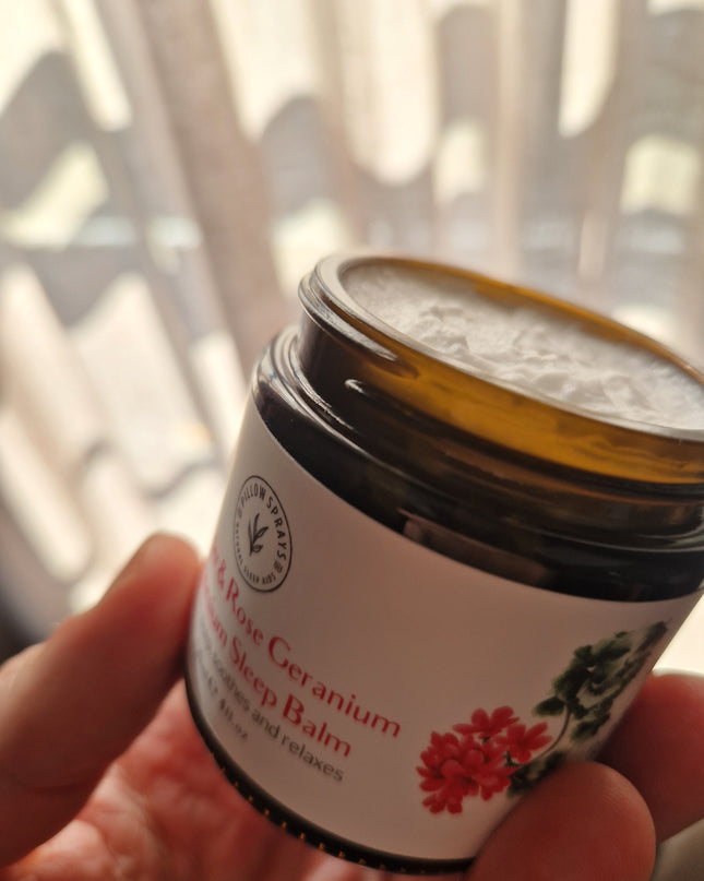 Magnesium Sleep Balm - Lavender and Rose Geranium
