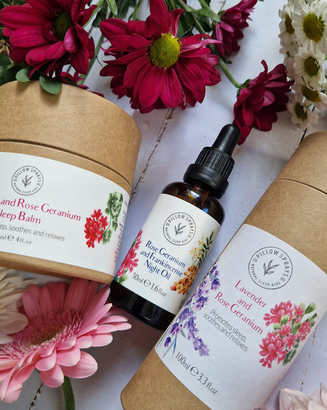 Rose Geranium Sleep Bundle