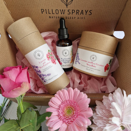 Rose Geranium Sleep Bundle