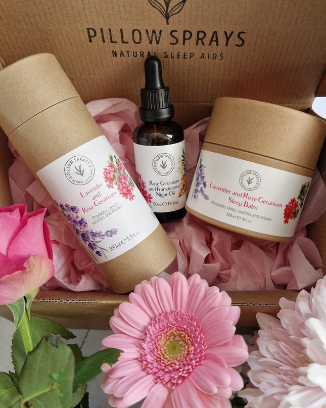 Rose Geranium Sleep Bundle