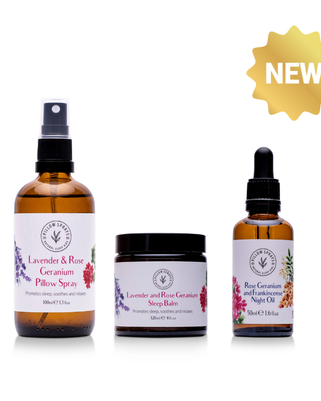 Rose Geranium Sleep Bundle