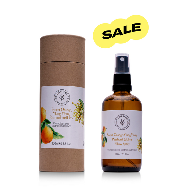 Sweet Orange, Ylang Ylang, Patchouli and Lime Pillow Spray