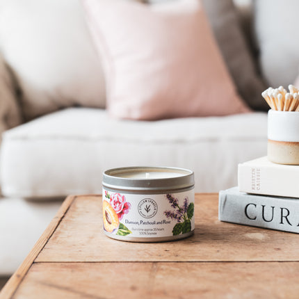 Damson, Patchouli and Rose Candle