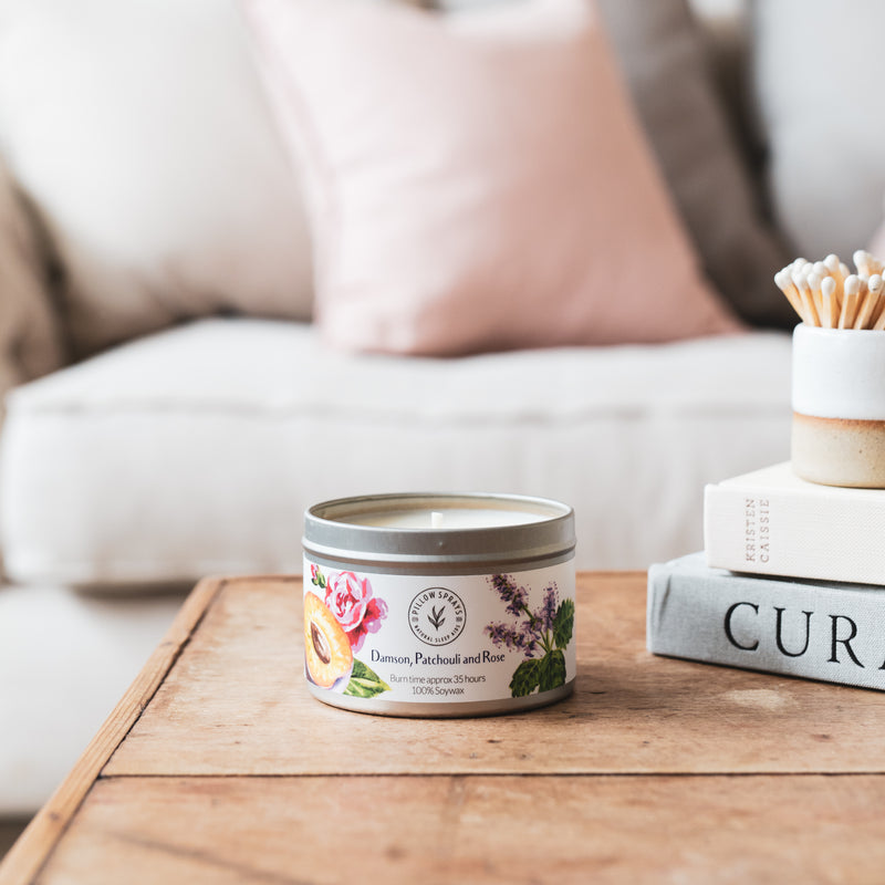 Damson, Patchouli and Rose Candle