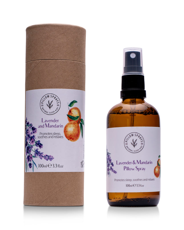 Lavender and Mandarin Pillow Spray