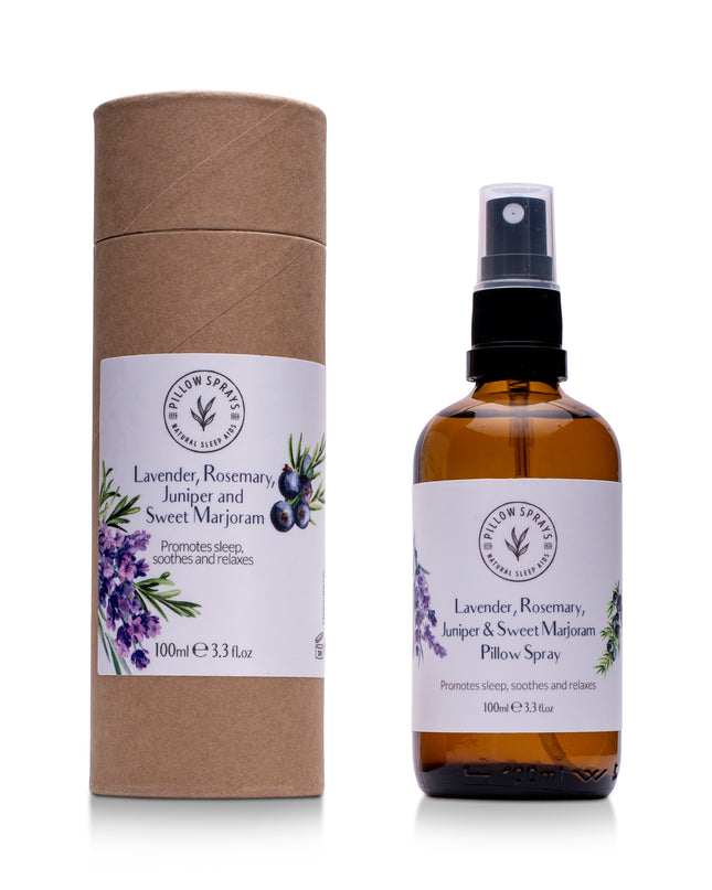 Lavender, Rosemary, Juniper and Sweet Marjoram Pillow Spray