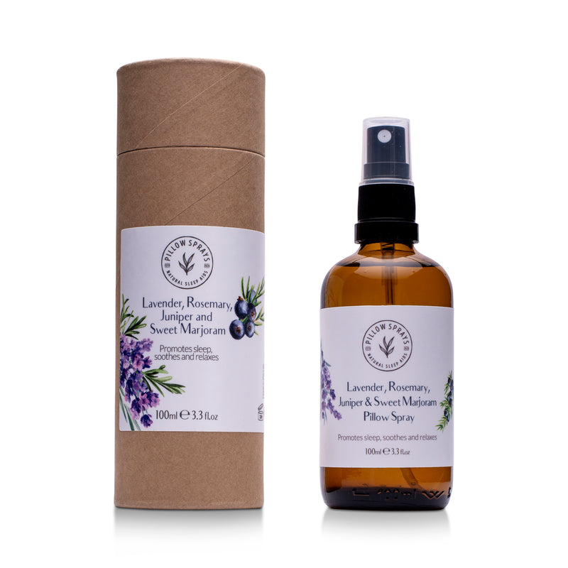 Lavender, Rosemary, Juniper and Sweet Marjoram Pillow Spray
