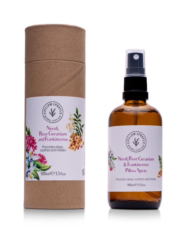 Neroli, Rose Geranium and Frankincense Pillow Spray