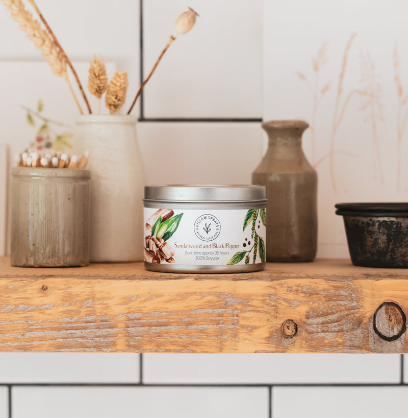 Sandalwood and Black Pepper Candle