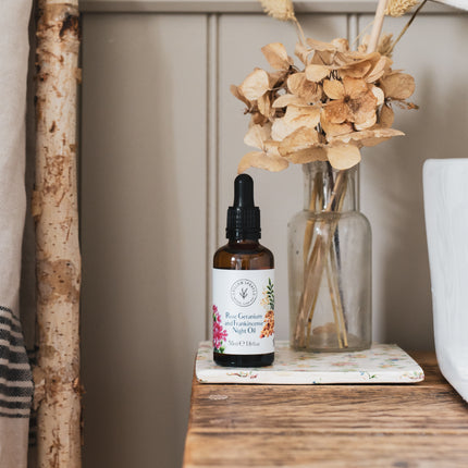 Rose Geranium and Frankincense Night Oil