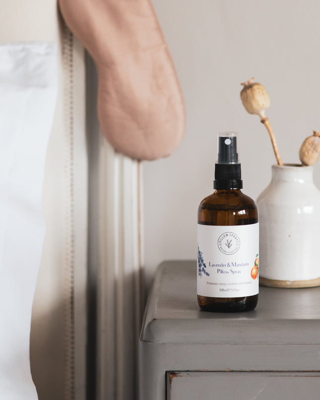 Lavender and Mandarin Pillow Spray