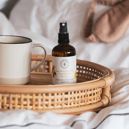 Sweet Orange, Ylang Ylang, Patchouli and Lime Pillow Spray