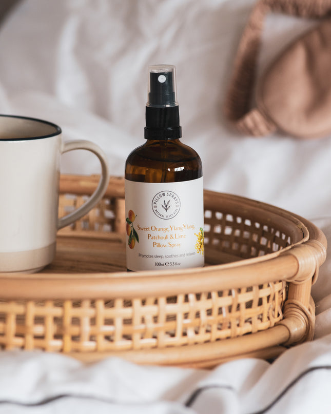 Sweet Orange, Ylang Ylang, Patchouli and Lime Pillow Spray
