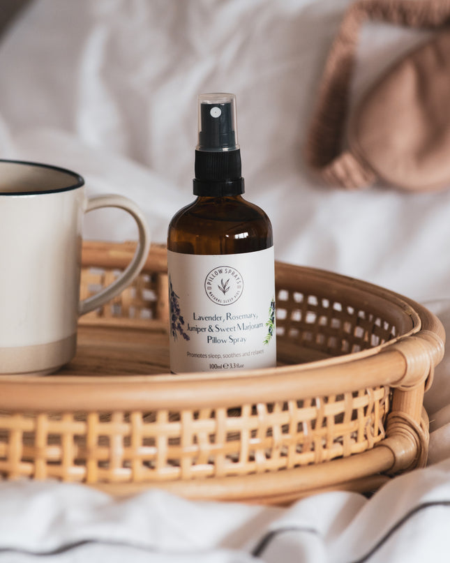 Lavender, Rosemary, Juniper and Sweet Marjoram Pillow Spray