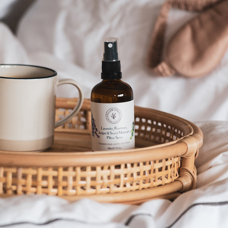 Lavender, Rosemary, Juniper and Sweet Marjoram Pillow Spray