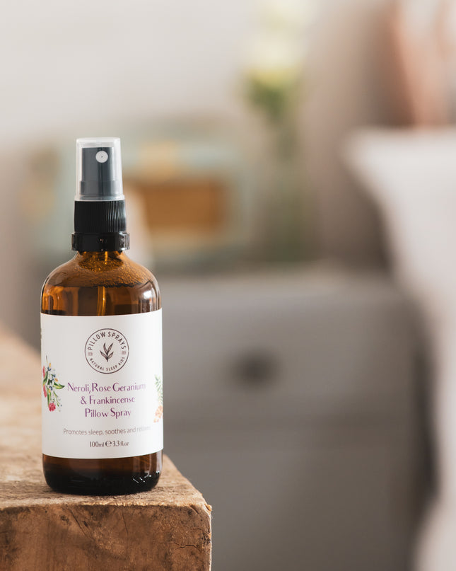 Neroli, Rose Geranium and Frankincense Pillow Spray