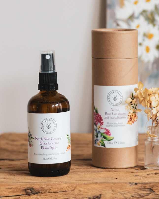Neroli, Rose Geranium and Frankincense Pillow Spray
