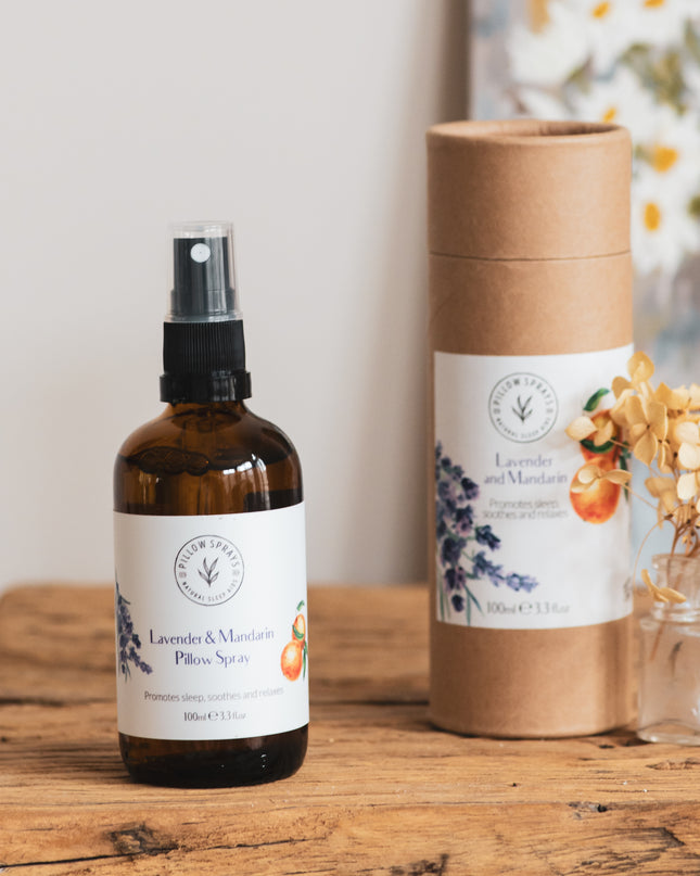 Lavender and Mandarin Pillow Spray