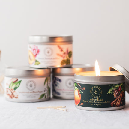 Damson, Patchouli and Rose Candle