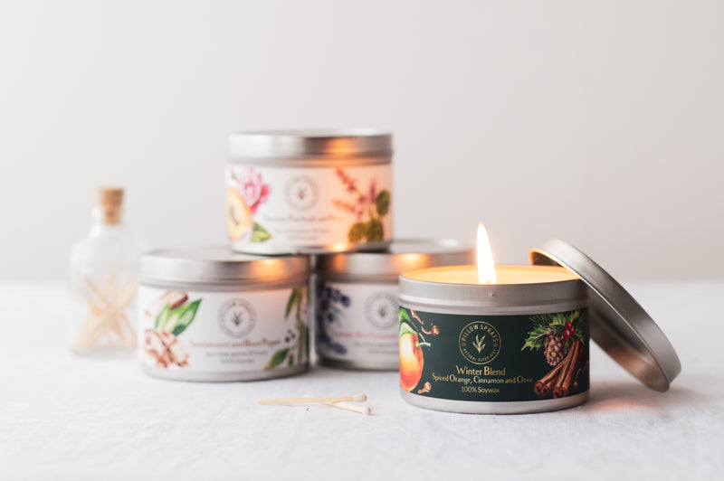 Damson, Patchouli and Rose Candle