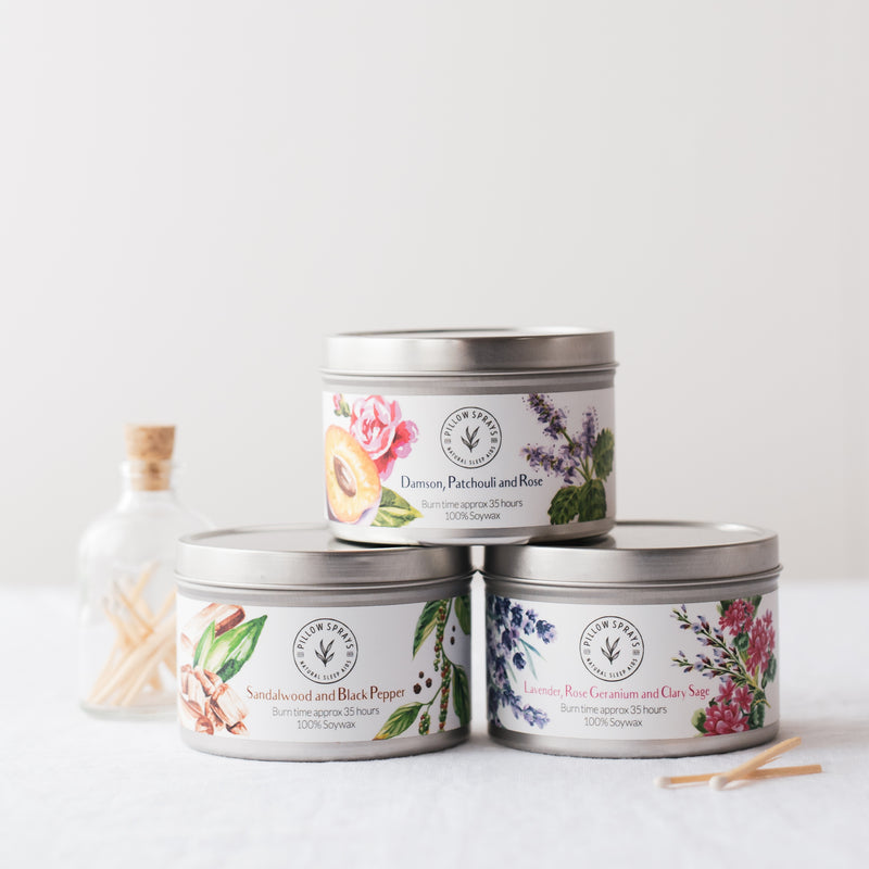 Damson, Patchouli and Rose Candle