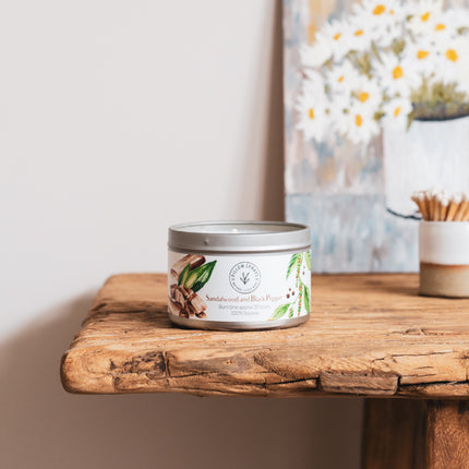 Sandalwood and Black Pepper Candle