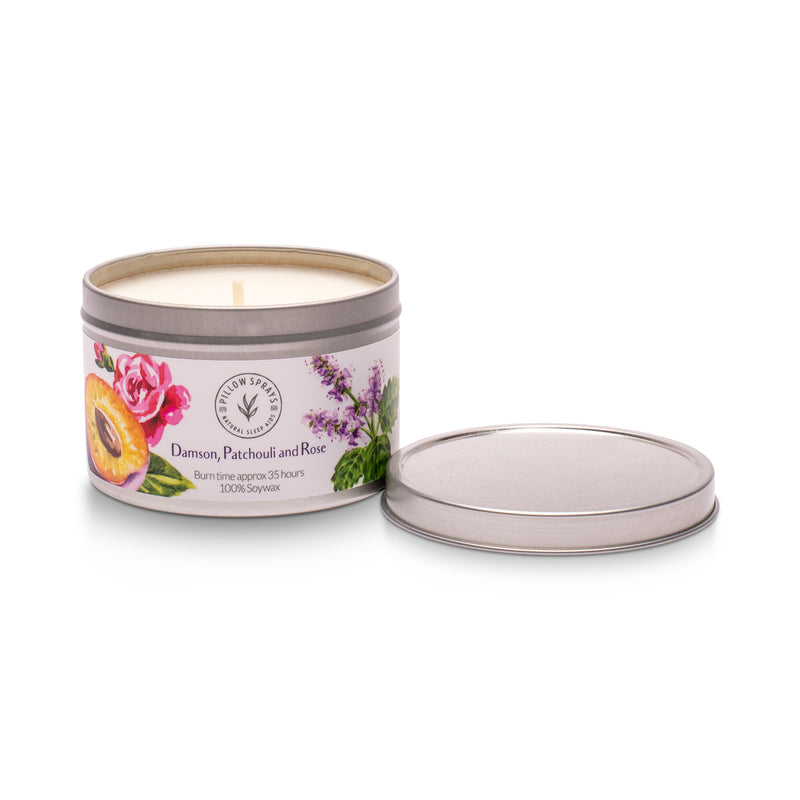 Damson, Patchouli and Rose Candle