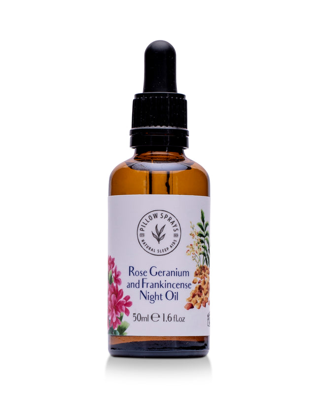 Rose Geranium and Frankincense Night Oil